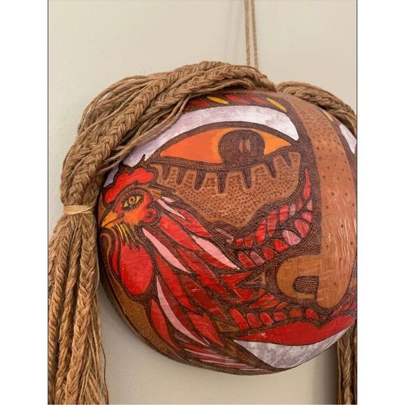 Indonesian Wood Mask - Picture 2 of 4